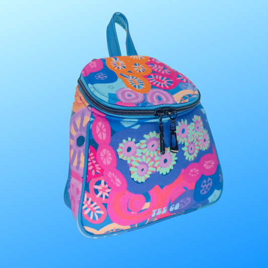 Daisy Mini Backpack Blue